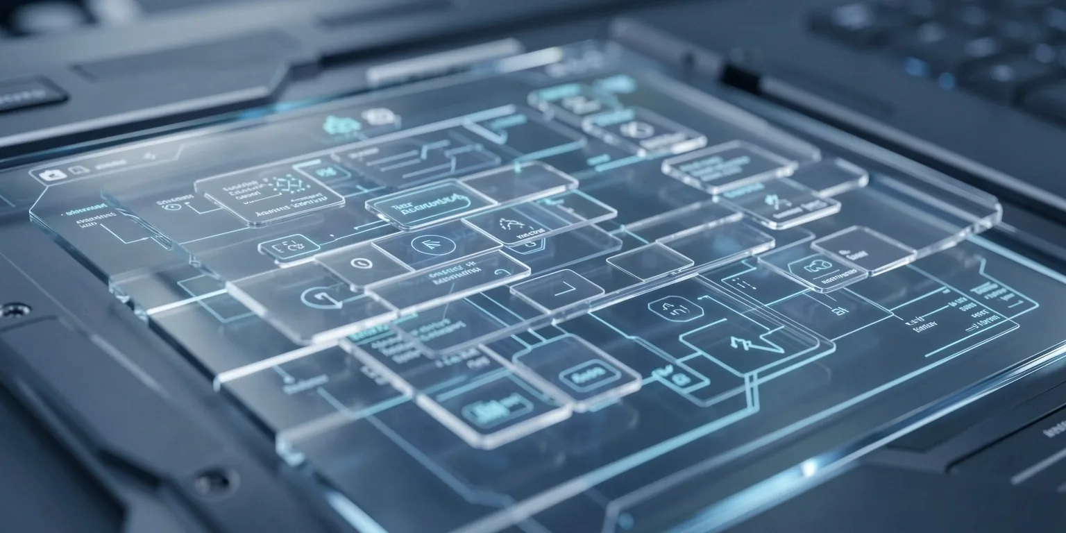 Technical precision background